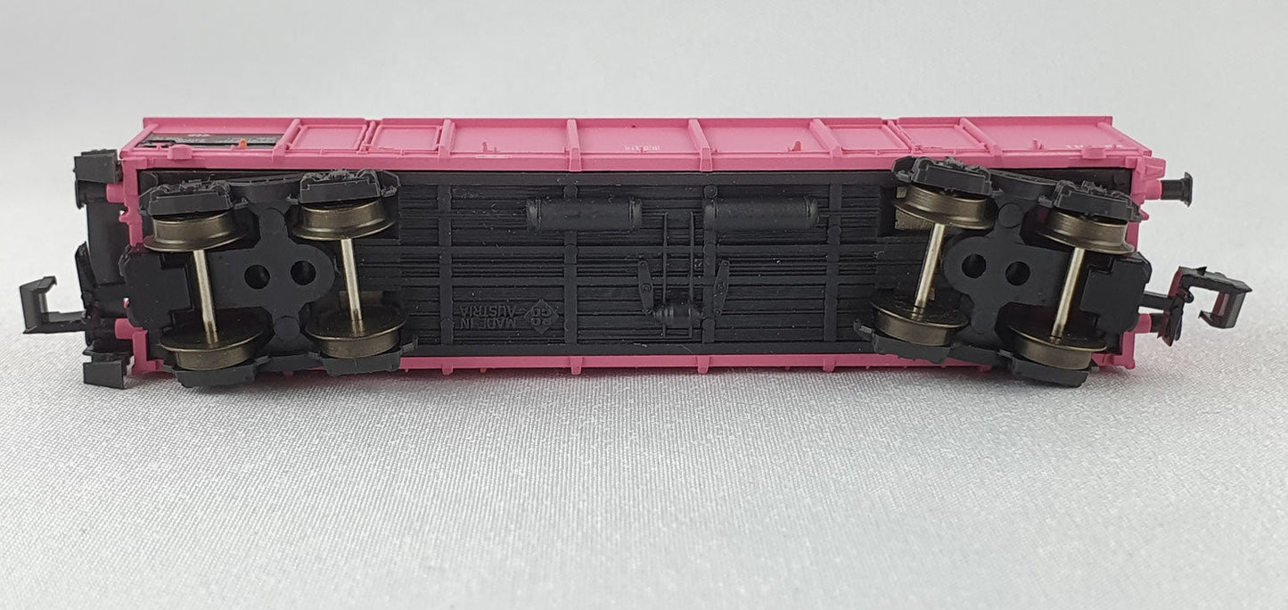 Roco 25169 SBB off.Güterwagen pink mit Kohleladung (DG654)