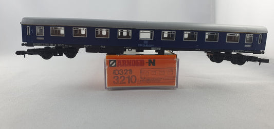 Voiture de train express Arnold 3210 DB 1ère classe bleu emballage d'origine (DP325) 