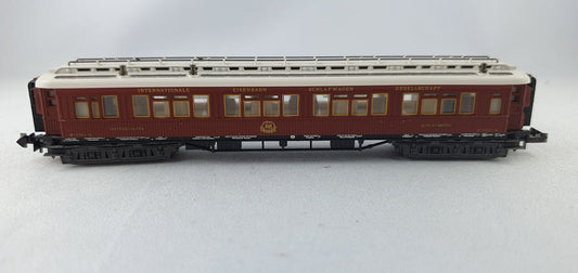 Minitrix 13180 CIWL Schlafwagen beige mit Beleuchtung (DP565)