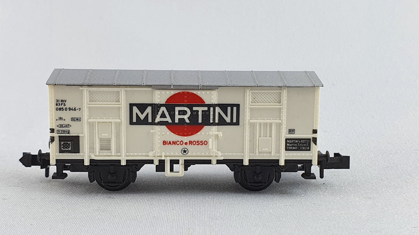 Minitrix 51 3281 00 FS ged. Güterwagen "Martini" OVP (WG2)