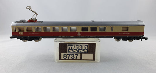 Voiture-restaurant Märklin 8737 DB TEE avec pantographe, emballage d'origine (DRZ11) 
