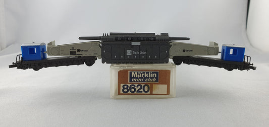 Märklin 8620 DB Tiefladerwagen "Trafo Union" OVP (EZW38)