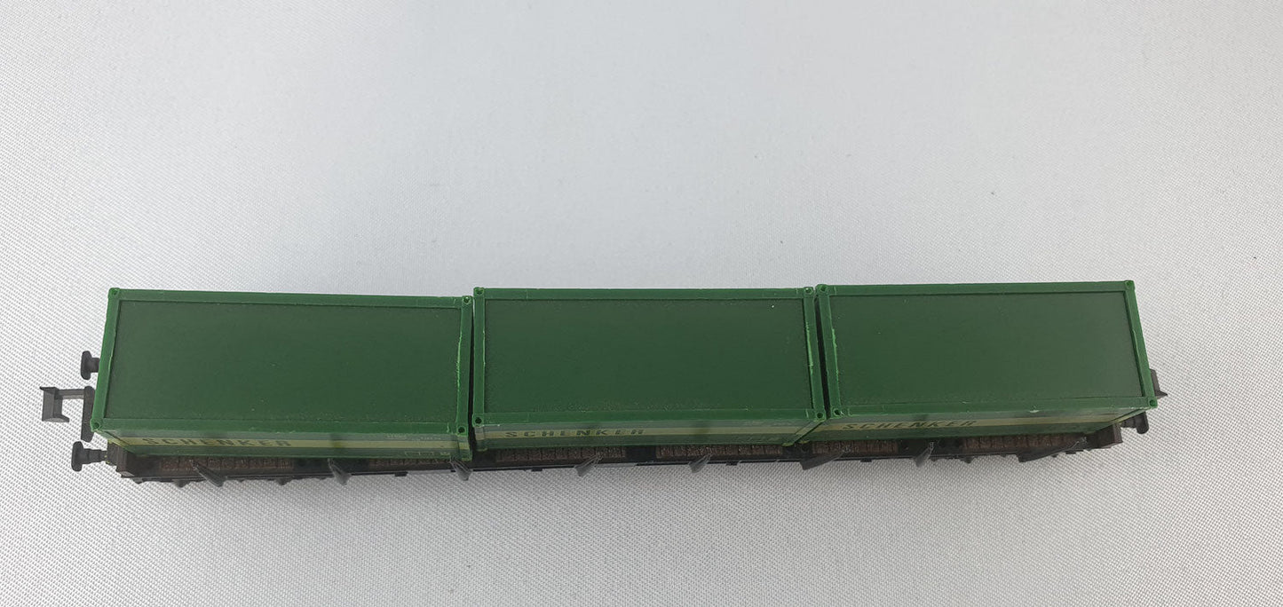 Minitrix 51 3512 00 DB Containertragwagen "Schenker" (DG681)