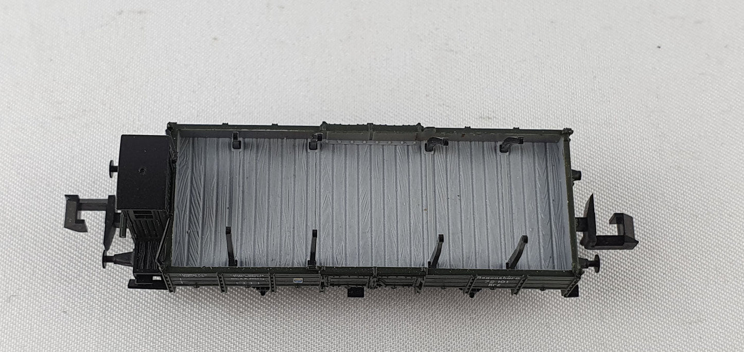 Minitrix 15042-02 K.Bay.Sts.B Niederbordwagen mit Brh (DG421)