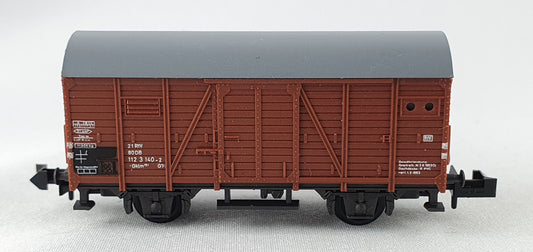 Minitrix 51 3534 00 DB ged. Güterwagen OVP (E6919)