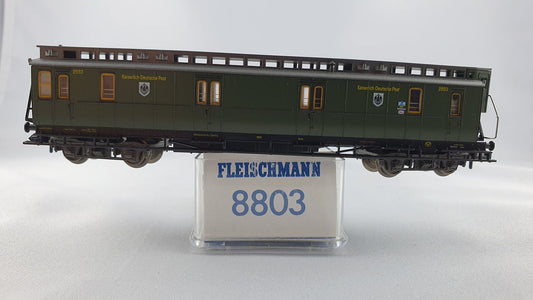 Fleischmann 8803 K KPEV Railway Post Car OVP (DP85) 