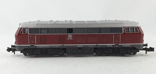 Minitrix 51 2959 00 DB BR 216 red diesel (DL170) 