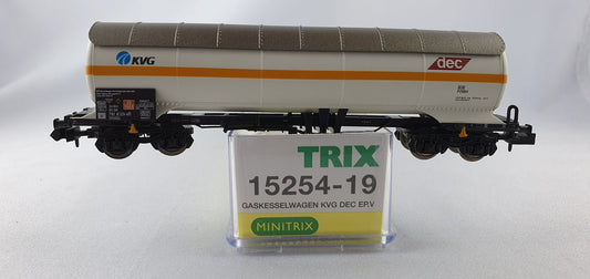 Minitrix 15254-19 KVG Druckkesselwagen KVG-DEC OVP (E1950)