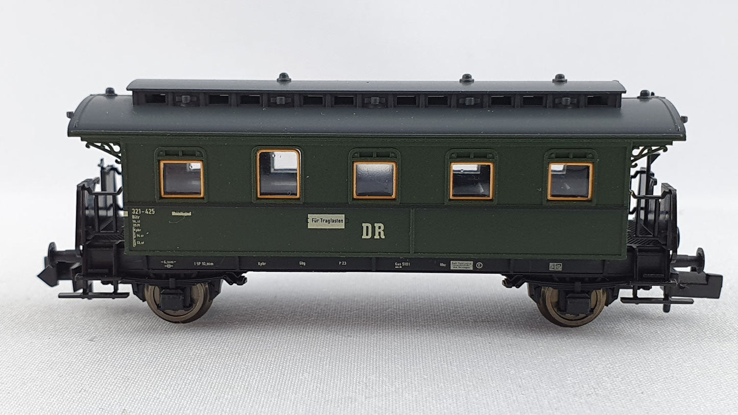 Fleischmann 8783 K DR Personenwagen 2. Kl. mit Traglastenabteil OVP (DP121)