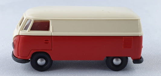 Brekina 61 VW T1 ivoire clair/rouge feu (Bre61) 