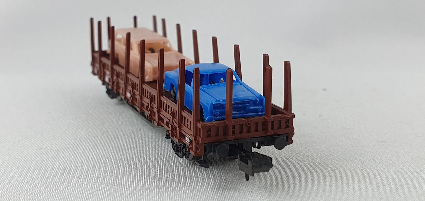 Roco 2316 DB Rungenwagen mit 2 PKW OVP (DG481)