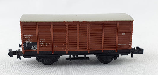 Minitrix 13253 DB ged. Güterwagen (DG340)