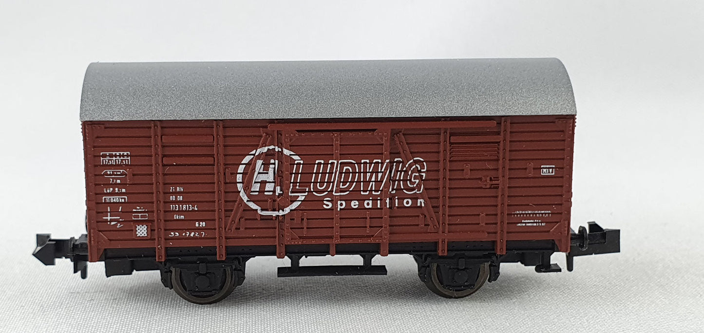 Roco 25041 DB ged. Güterwagen "H. Ludwig" RARITÄT OVP (E2747)