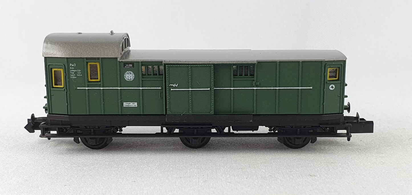 Arnold 3047 DRG Gepäckwagen 3-achsig grau OVP (DP364)