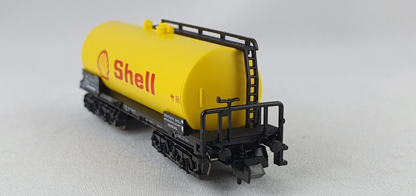 Minitrix 13993 DB Kesselwagen "Shell" 4-achsig OVP (DG281)