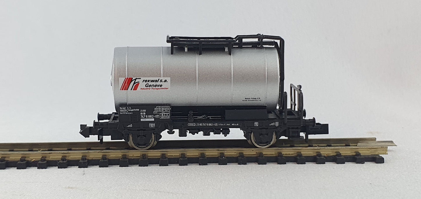 Roco 25255 DB Kesselwagen "rexwal sa, Geneve" OVP (DG798)