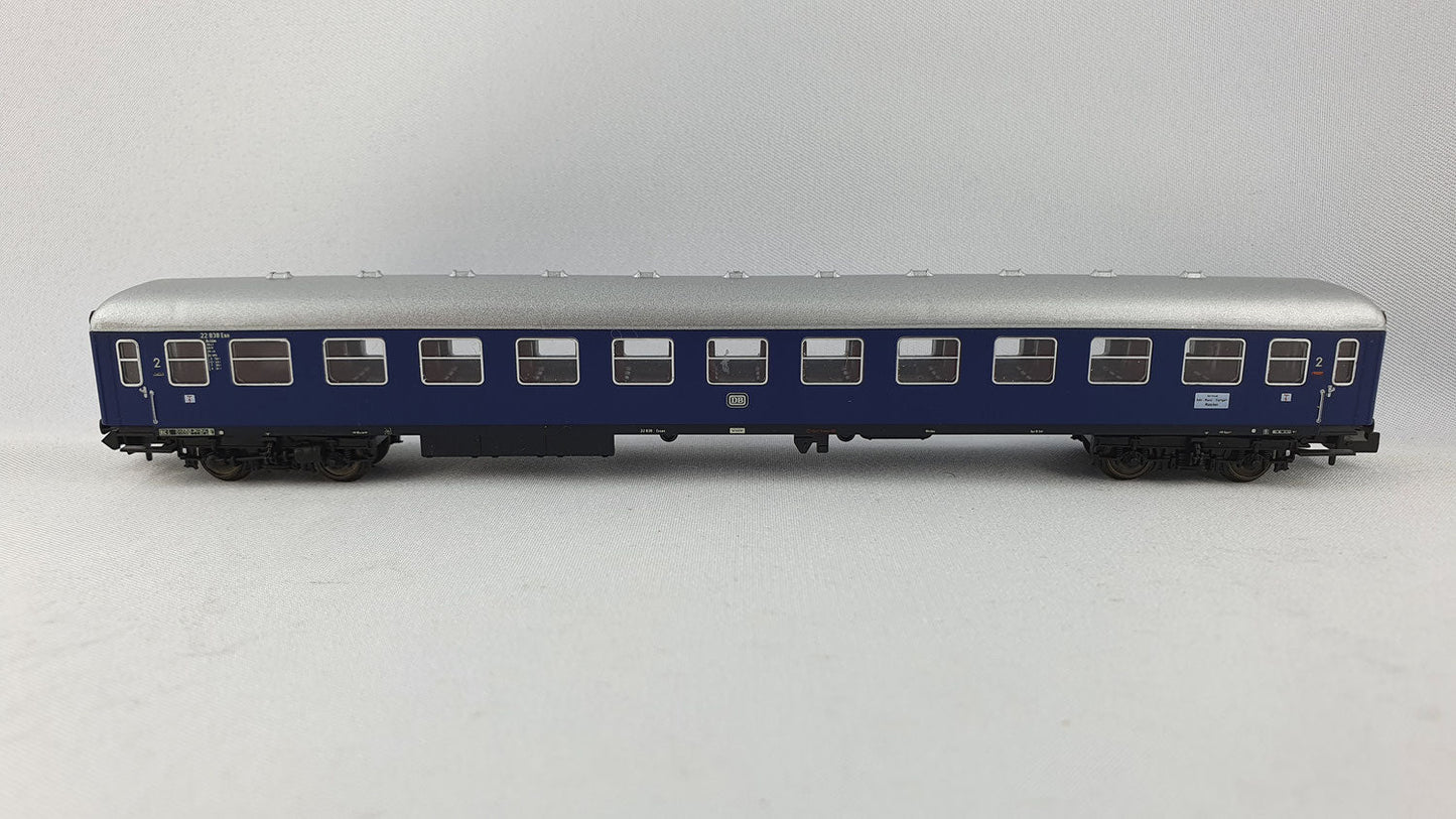 Minitrix 13372 DB Liegewagen 2. Kl. blau OVP (DP215)