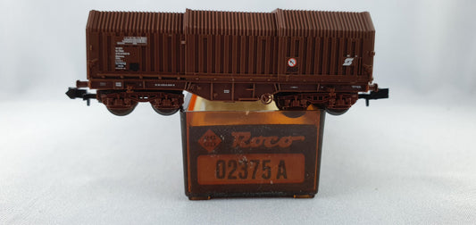 Roco 2375A ÖBB Teleskophaubenwagen OVP (DG648)
