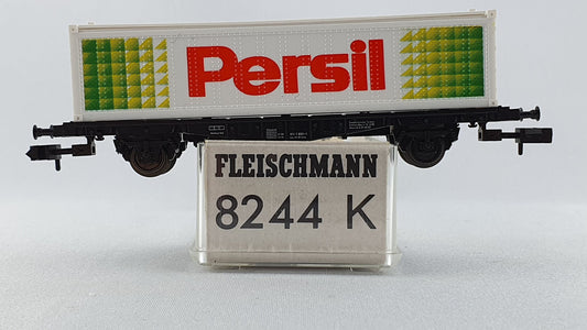 Fleischmann 8244 K DB Container-Tragwagen "Persil" OVP (DG191)