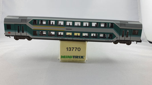 Minitrix 13770 DB Doppelstockwagen 1./2. Kl. OVP (DP155)