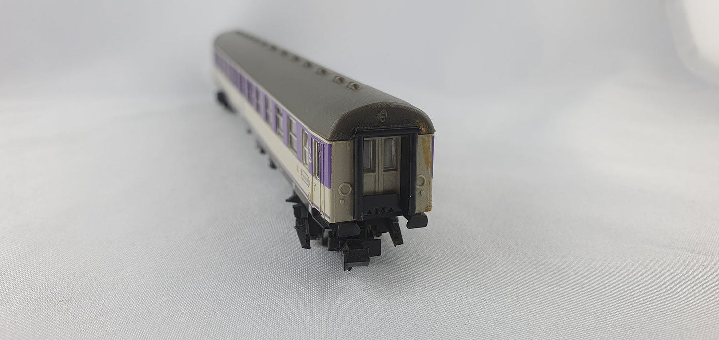 Fleischmann 8117 DB Liegewagen 2. Kl. lila Pop Wagen (DP274)