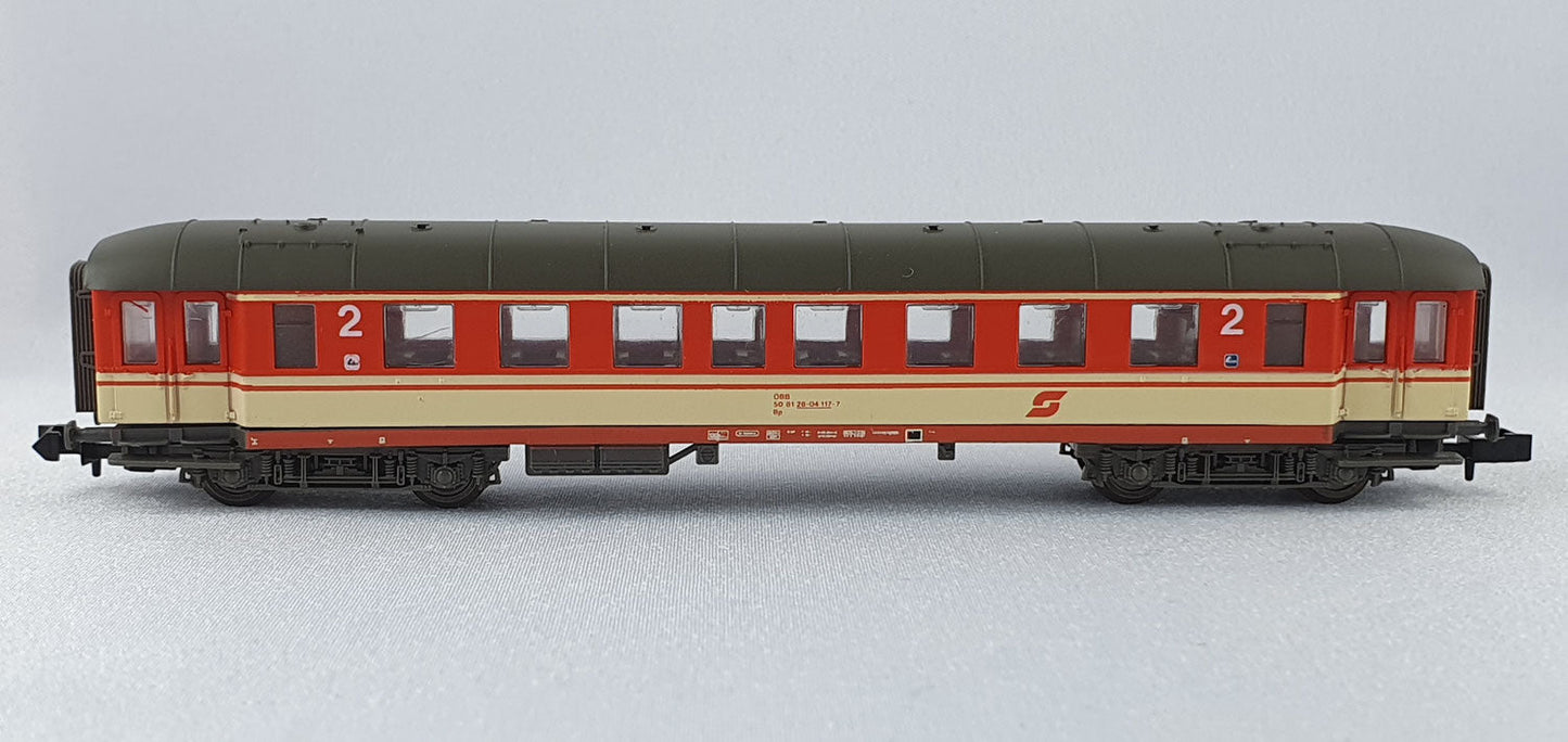 Roco 24280 ÖBB Einzugwagen 2. Kl. "Jaffa Lackierung" OVP (DP386)