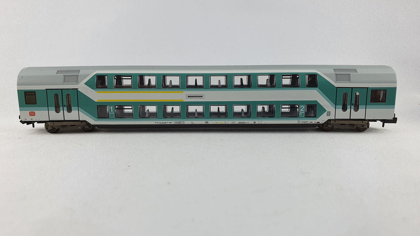 Minitrix 13770 DB Doppelstockwagen 1./2. Kl. OVP (DP155)