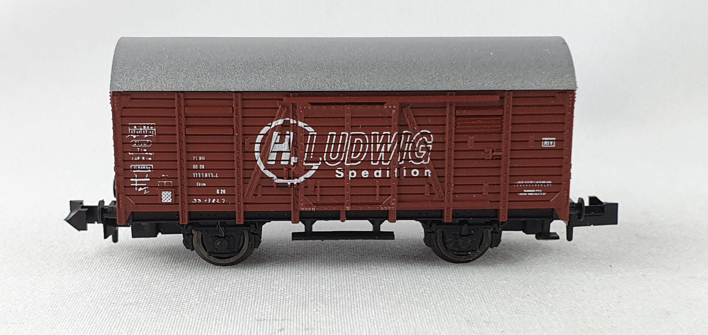Roco 25041 DB ged. Güterwagen "H. Ludwig" RARITÄT OVP (E2747)