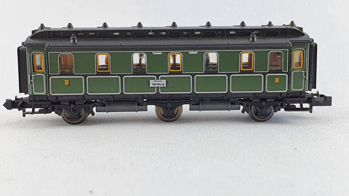 Minitrix 51 3161 K.Bay.Sts. B. 3-achsig OVP (DP170)