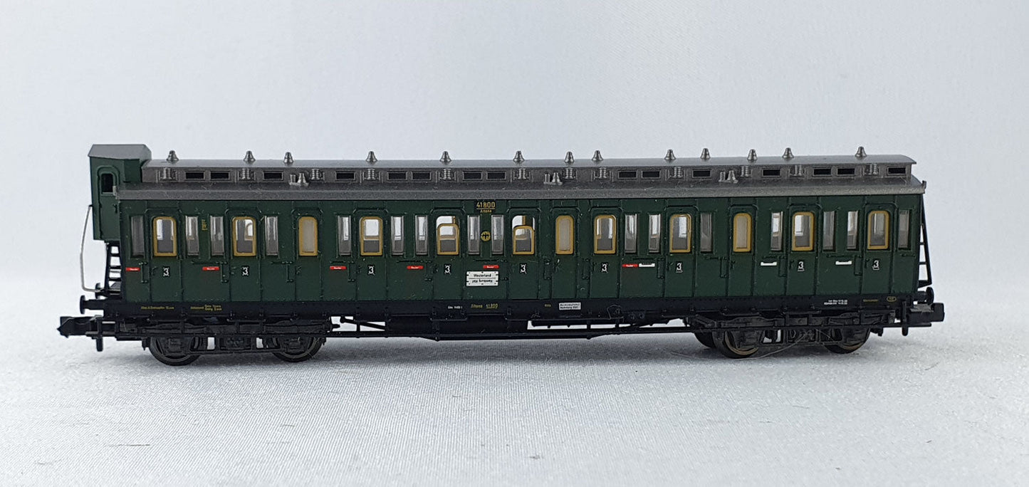 Fleischmann 8086 DRG Abteilwagen 3. Kl. OVP (CWP14)