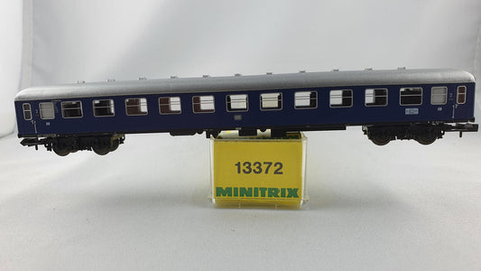 Minitrix 13372 DB Liegewagen 2. Kl. blau OVP (DP215)