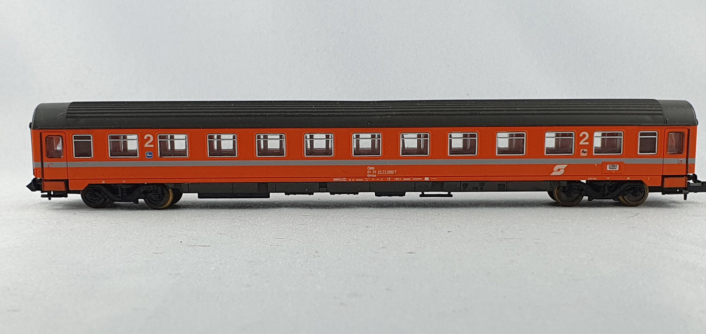 Roco 2262A ÖBB Schnellzugwagen Eurofima 2. Kl. orange OVP (CWP30)