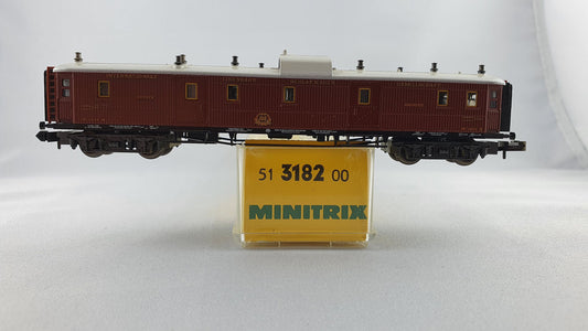 Minitrix 51 3182 00 CIWL Gepäckwagen OVP (E2705)