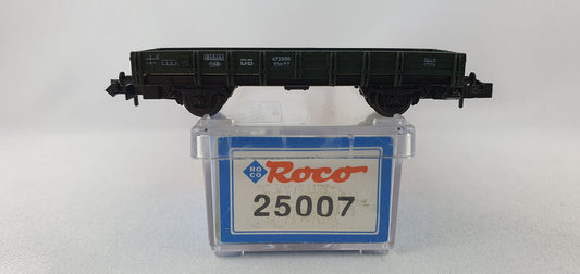 Roco 25007 DB Niederbordwagen grün OVP (DG482)