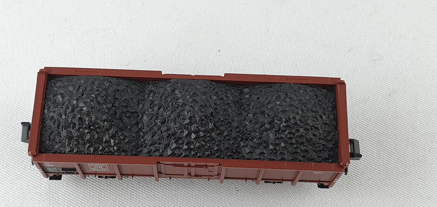 Minitrix 15194-39 DB off. Güterwagen mit Kohleeinsatz OVP (DG326)