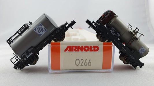 Arnold 266 DB Wagenset 2 Kesselwagen OVP (E6114)