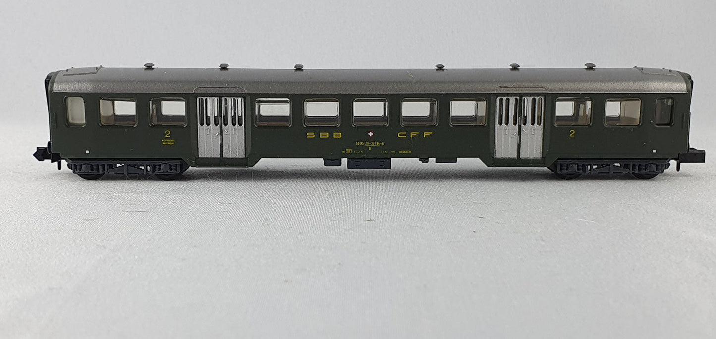 Arnold 3716 SBB Leichtstrahlwagen 3. Kl. OVP (CWP1)