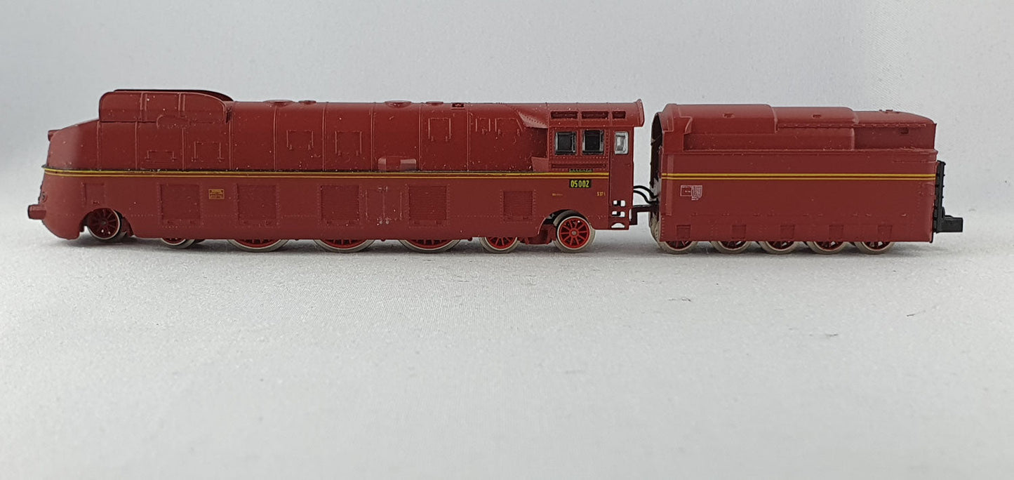 Locomotive annexe Arnold 2217 DB BR 05 carénage profilé rouge (DL180) 