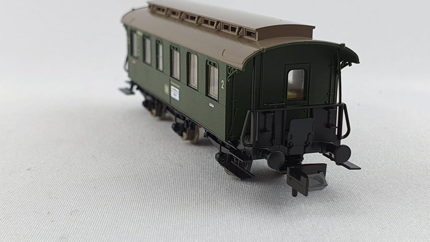 Fleischmann 8072 K DB Personenwagen 3-achsig 2. Kl. OVP (DP111)