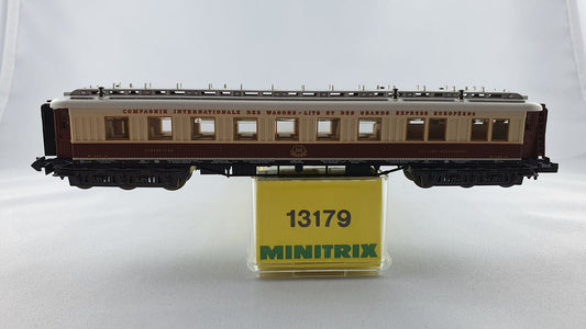 Minitrix 13179 CIWL Speisewagen mit Beleuchtung OVP (E6600)
