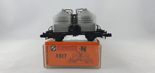 Arnold 4517 DB Silowagen grau "Braundkohlestaub" OVP (DG623)