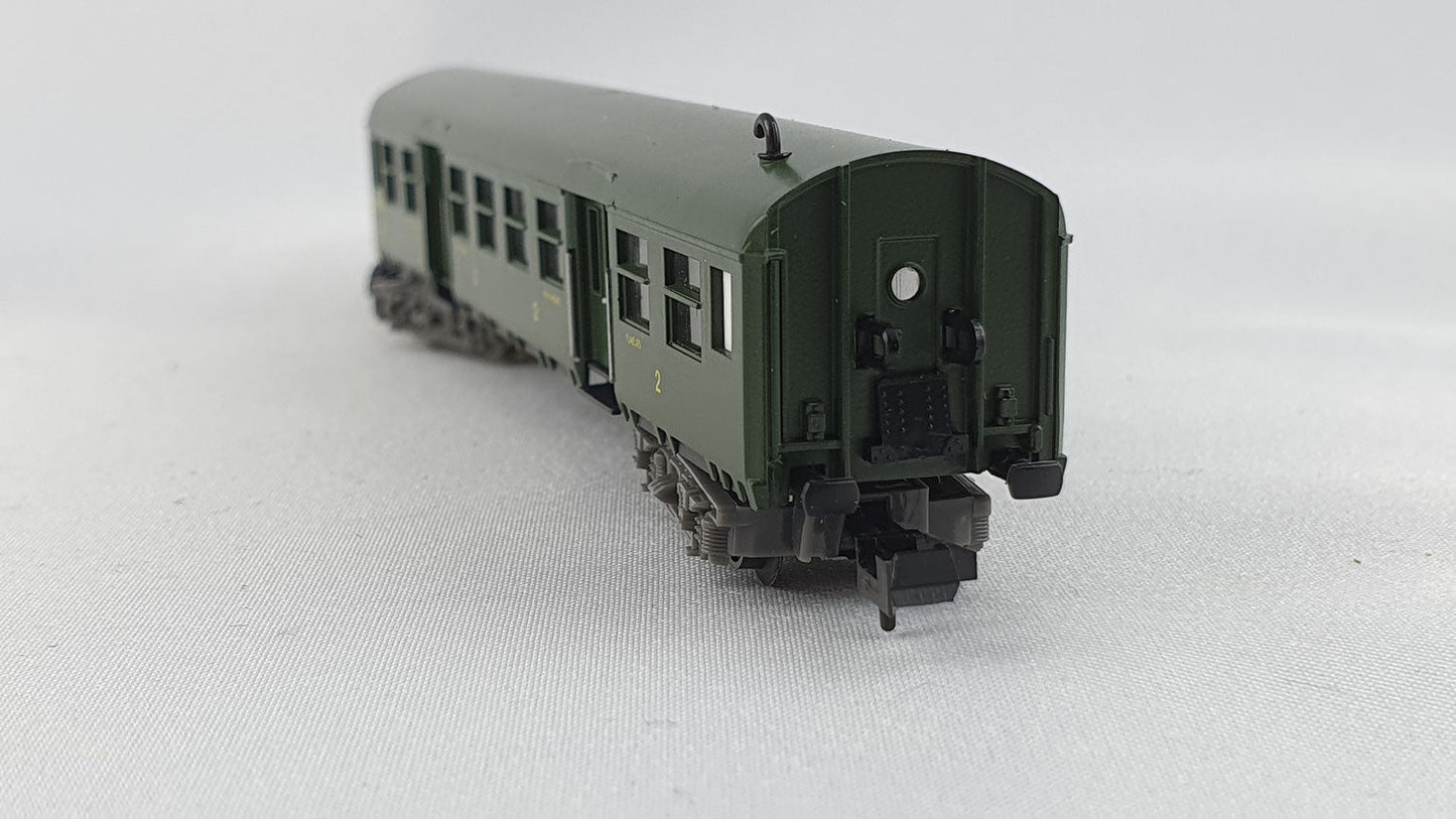 Minitrix 51 3021 00 SNCF Personenwagen mit Packabteil OVP (DP195)