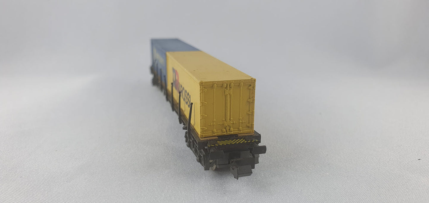Rivarossi 9319 Containertragwagen "Merzario/Rivarossi" (DG678)