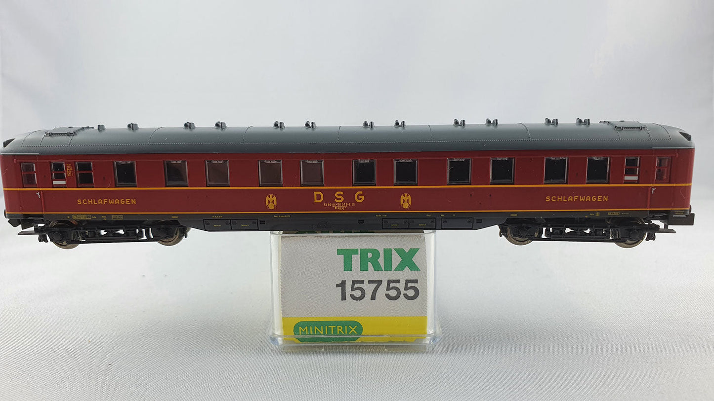 Minitrix 15755 DSG Schlafwagen OVP (DP223)