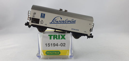 Minitrix 15194-02 DB Bierwagen "Löwenbrau München" OVP (DG323)
