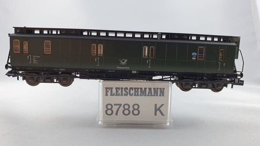 Fleischmann 8788 K DP Postwagen mit Bremserhaus OVP (DP83)