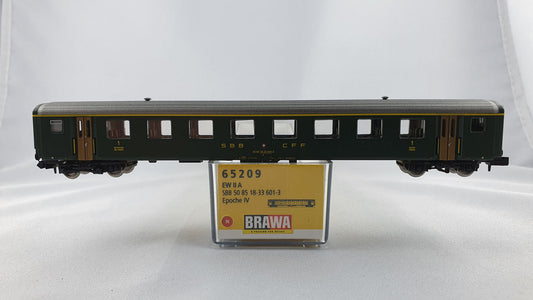 Brawa 65209 SBB Schnellzugwagen EW II 1. Kl. OVP (E7071)