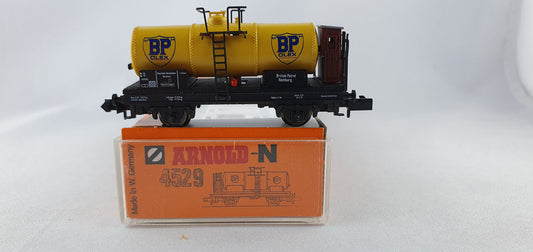 Arnold 4529 DRG Kesselwagen gelb mit Brh "BP OLEX" OVP (E4133)