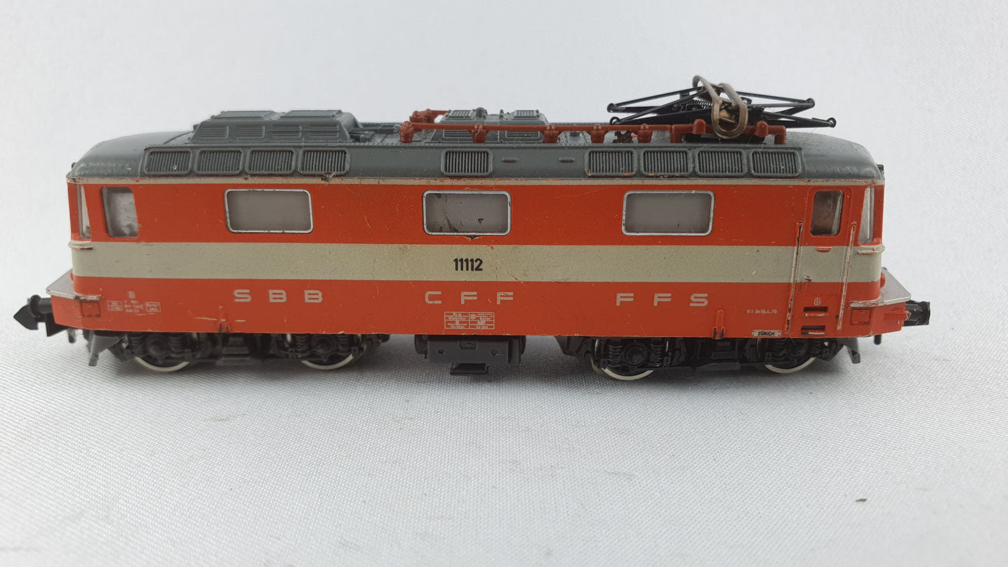 Minitrix 51 2976 00 SBB Re 4/4 "Swiss Express" OVP EMS E-Lok (BL1)