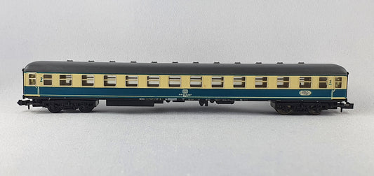 Minitrix 13132 DB Schnellzugwagen 2. Kl. beige/blau (DP457)